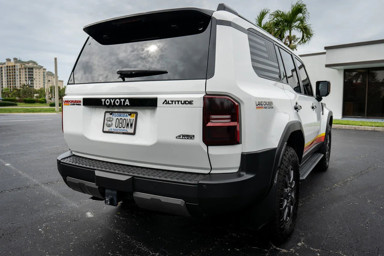 ALTITUDE LC 250 Acrylic Laser Series Tailgate Badge - 2024+ Land Cruiser StickerFab