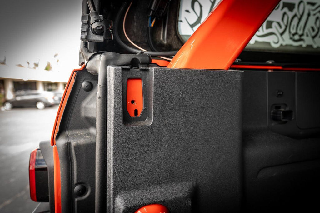 Laser Series Acrylic Covers for Soft Top Ready Holes - 2021+ Bronco StickerFab