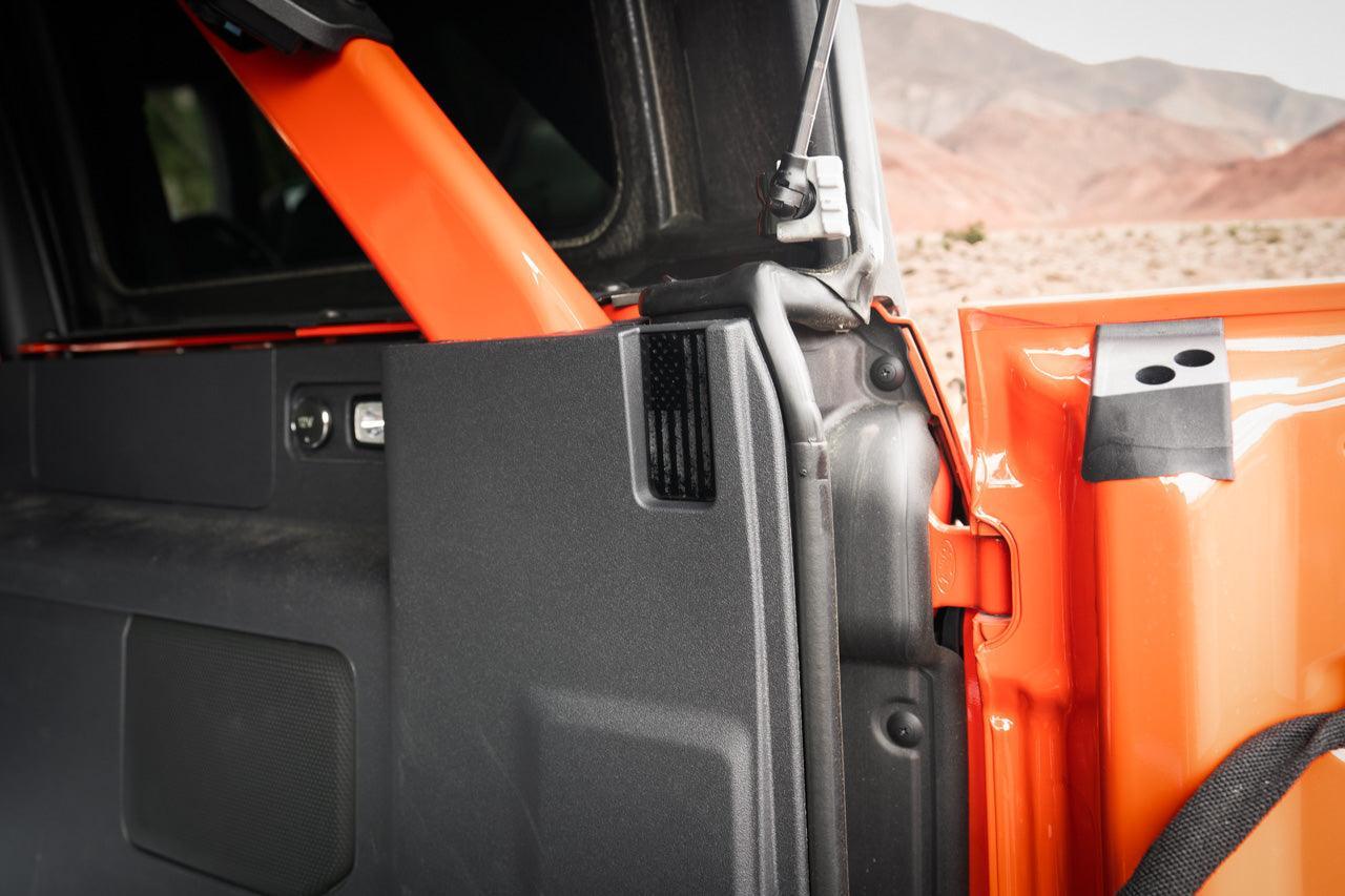 Laser Series Acrylic Covers for Soft Top Ready Holes - 2021+ Bronco StickerFab
