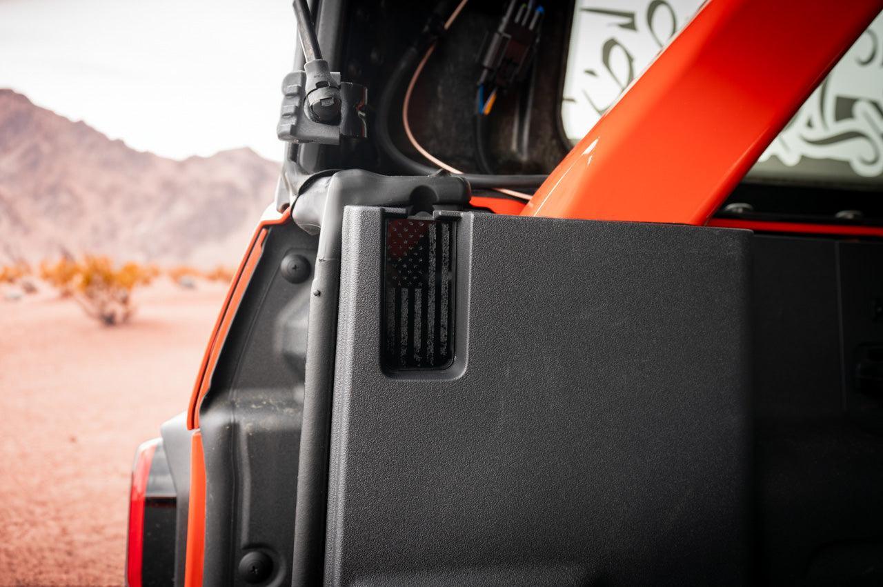 Laser Series Acrylic Covers for Soft Top Ready Holes - 2021+ Bronco StickerFab
