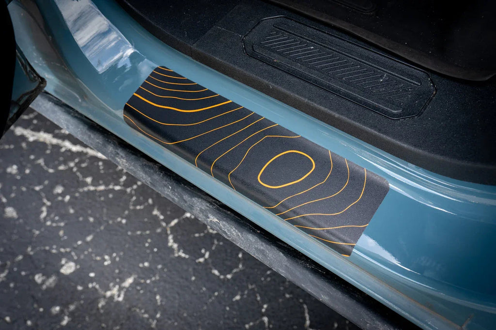 Croc Strips Door Sill Protectors - 2021+ Bronco StickerFab