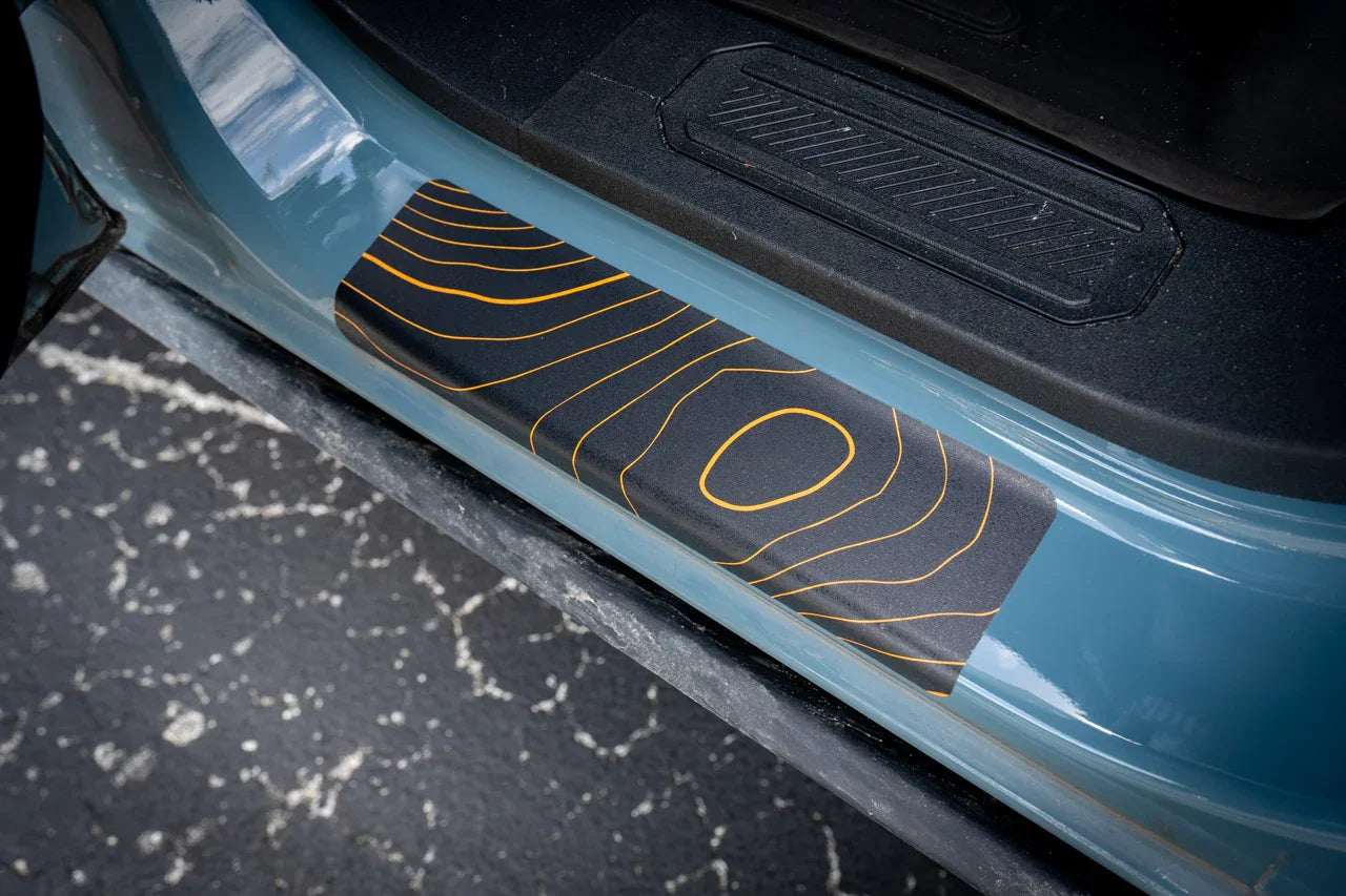 Croc Strips Door Sill Protectors - 2021+ Bronco StickerFab