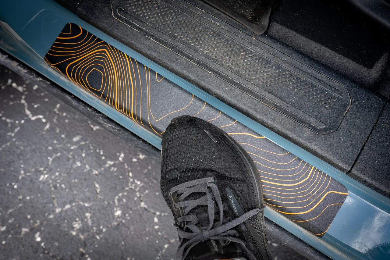Croc Strips Door Sill Protectors - 2021+ Bronco StickerFab
