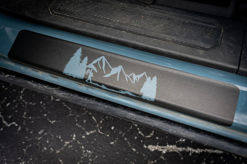 Croc Strips Door Sill Protectors - 2021+ Bronco StickerFab