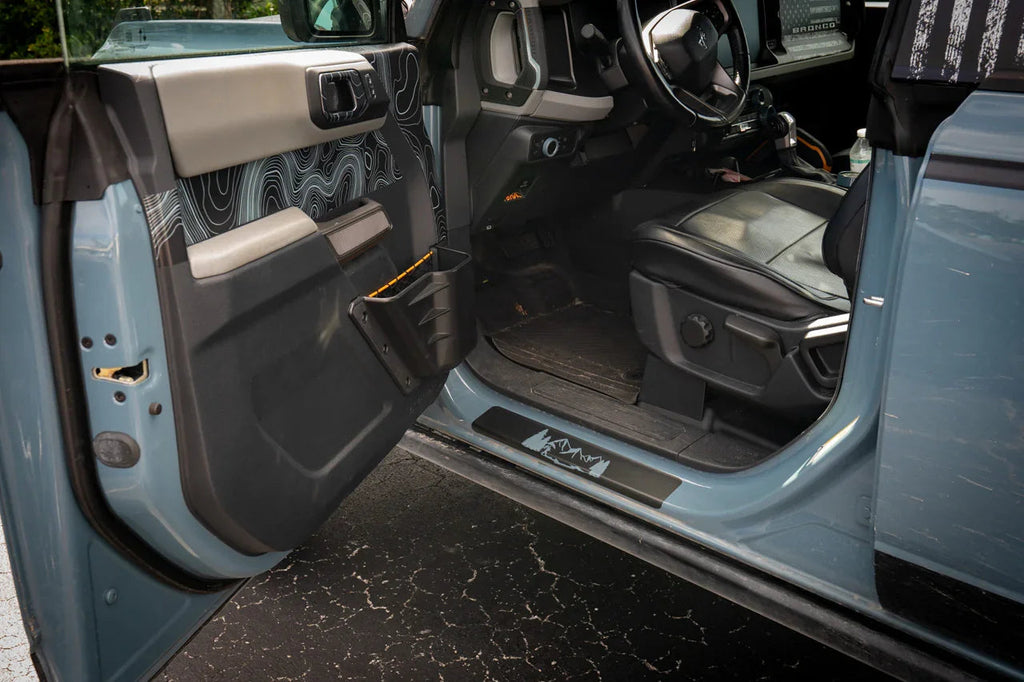 Croc Strips Door Sill Protectors - 2021+ Bronco StickerFab