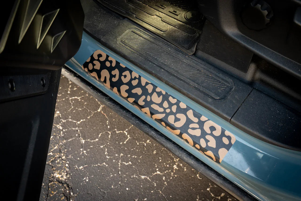 Croc Strips Door Sill Protectors - 2021+ Bronco StickerFab
