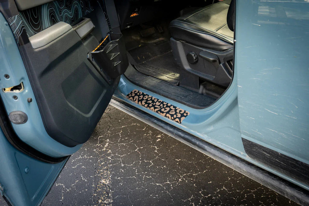 Croc Strips Door Sill Protectors - 2021+ Bronco StickerFab