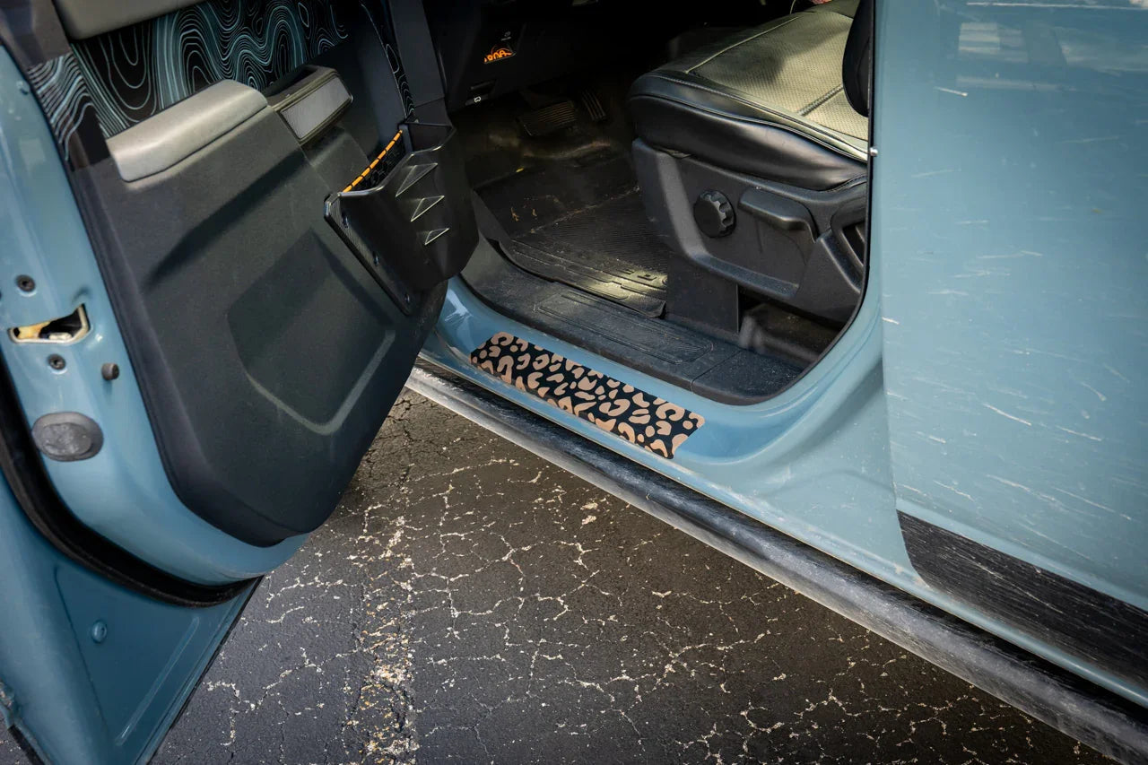 Croc Strips Door Sill Protectors - 2021+ Bronco StickerFab