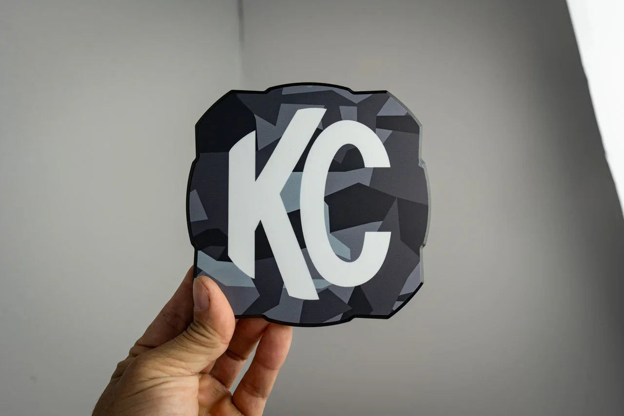 KC HiLITES Flex Era 4 Light Cover Overlays - Universal StickerFab