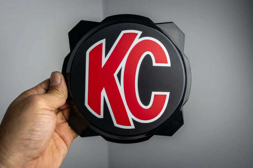KC HiLITES Era 4 ROUND Series Light Cover Overlays - Universal StickerFab