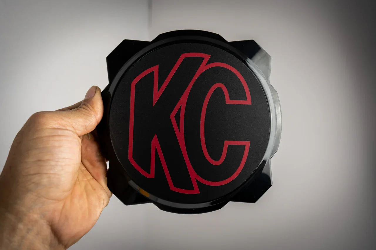 KC HiLITES Pro6 / Titan Gravity Light Cover Overlays - Universal StickerFab