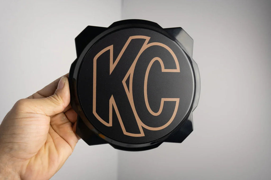 KC HiLITES Era 4 ROUND Series Light Cover Overlays - Universal StickerFab