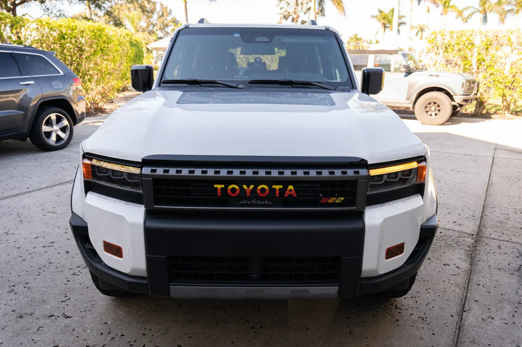 DRL Bar Overlays - 2024+ Land Cruiser StickerFab