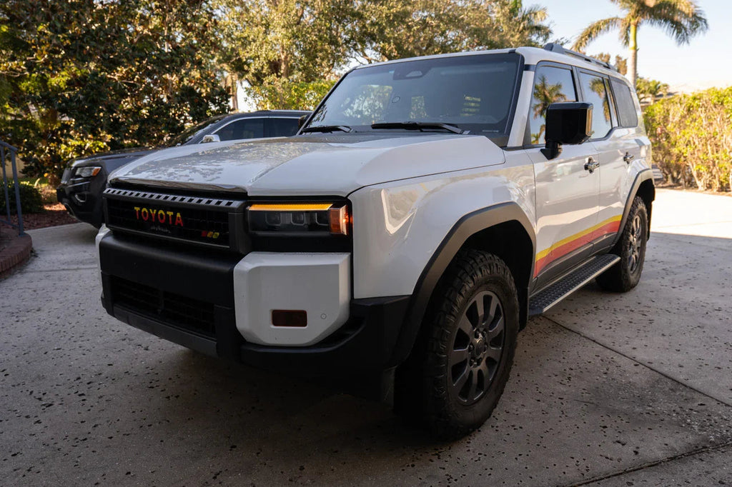 DRL Bar Overlays - 2024+ Land Cruiser StickerFab