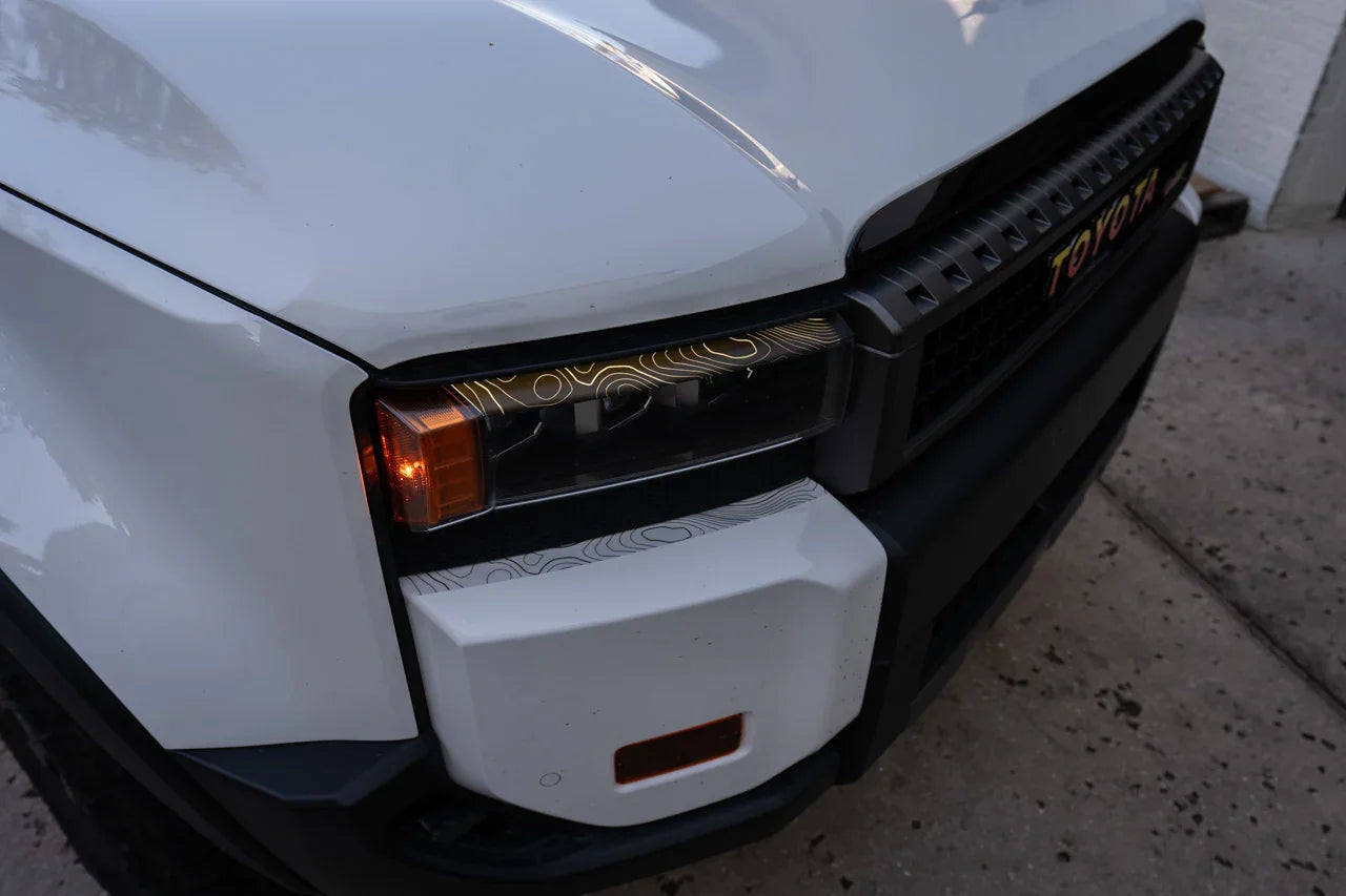 DRL Bar Overlays - 2024+ Land Cruiser StickerFab