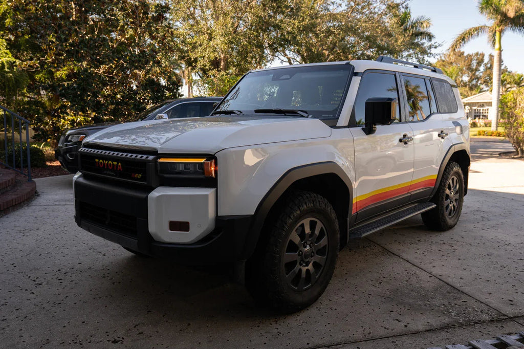 DRL Bar Overlays - 2024+ Land Cruiser StickerFab
