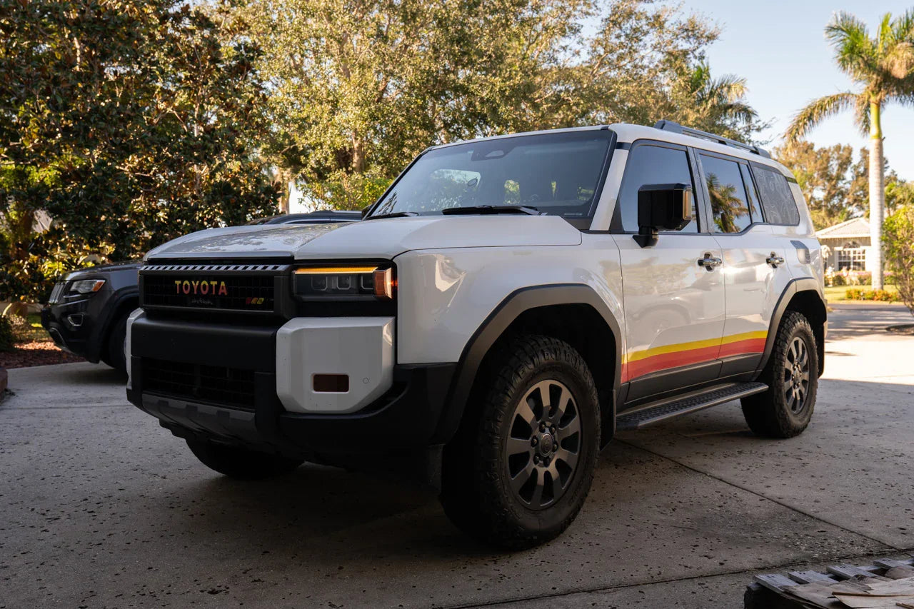 DRL Bar Overlays - 2024+ Land Cruiser StickerFab