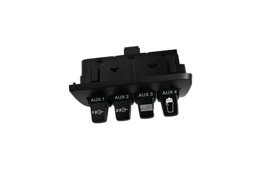 Printed Series Auxiliary Switch Labels (Upfitter) - 2010-2014 F-150 / 2015+ Transit / 2011-2016 Super Duty StickerFab