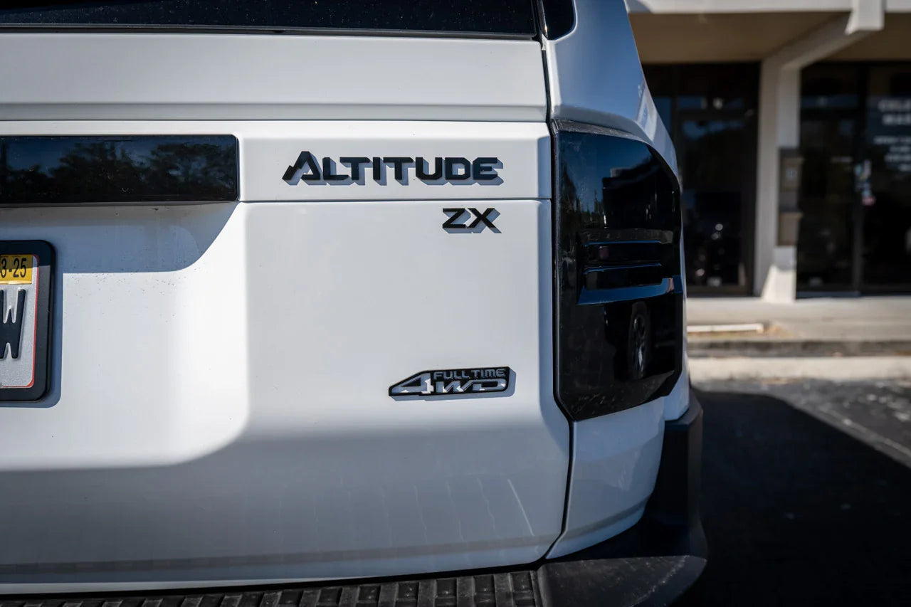 "ZX" LC 250 Acrylic Laser Series Tailgate Badge - 2024+ Land Cruiser StickerFab