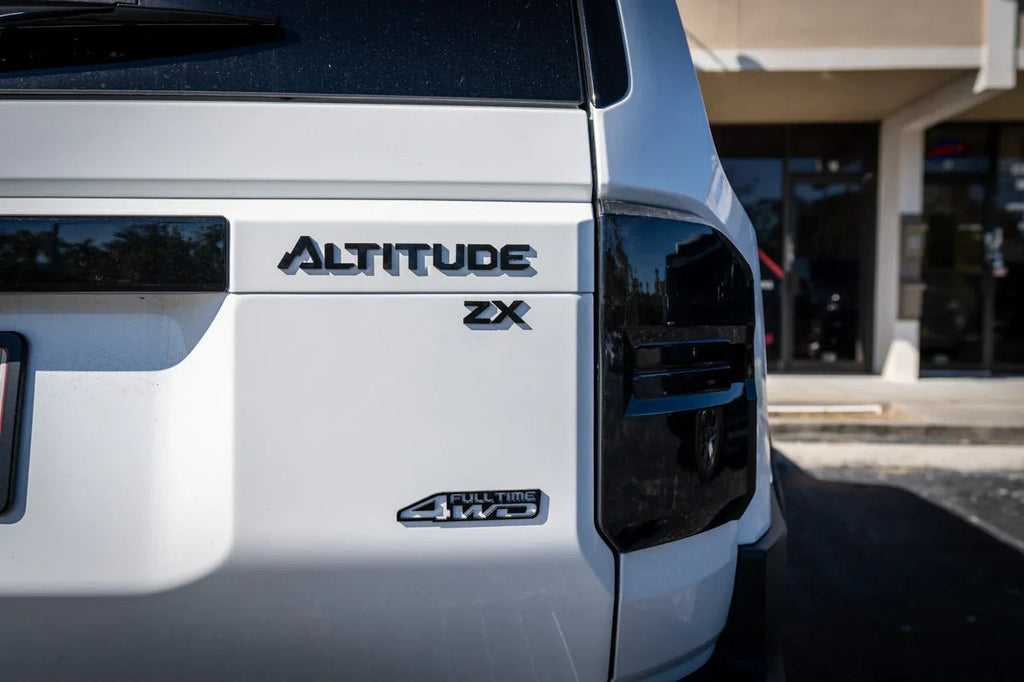 "ZX" LC 250 Acrylic Laser Series Tailgate Badge - 2024+ Land Cruiser StickerFab
