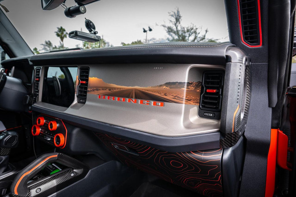 Infinity Landscape 3 Piece Dash Kit (Printed Series) - 2021+ Bronco StickerFab