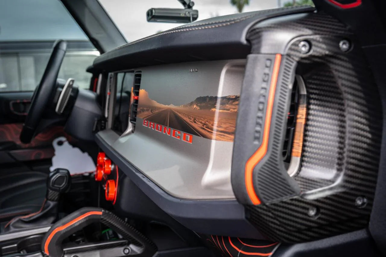 Infinity Landscape 3 Piece Dash Kit (Printed Series) - 2021+ Bronco StickerFab