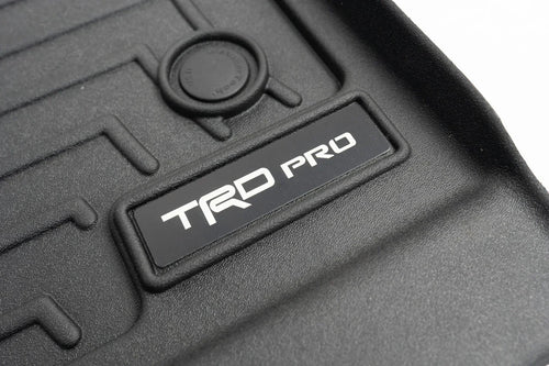 "TRD Pro" Weathertech Floor Mat Logo (Etched) - Universal StickerFab