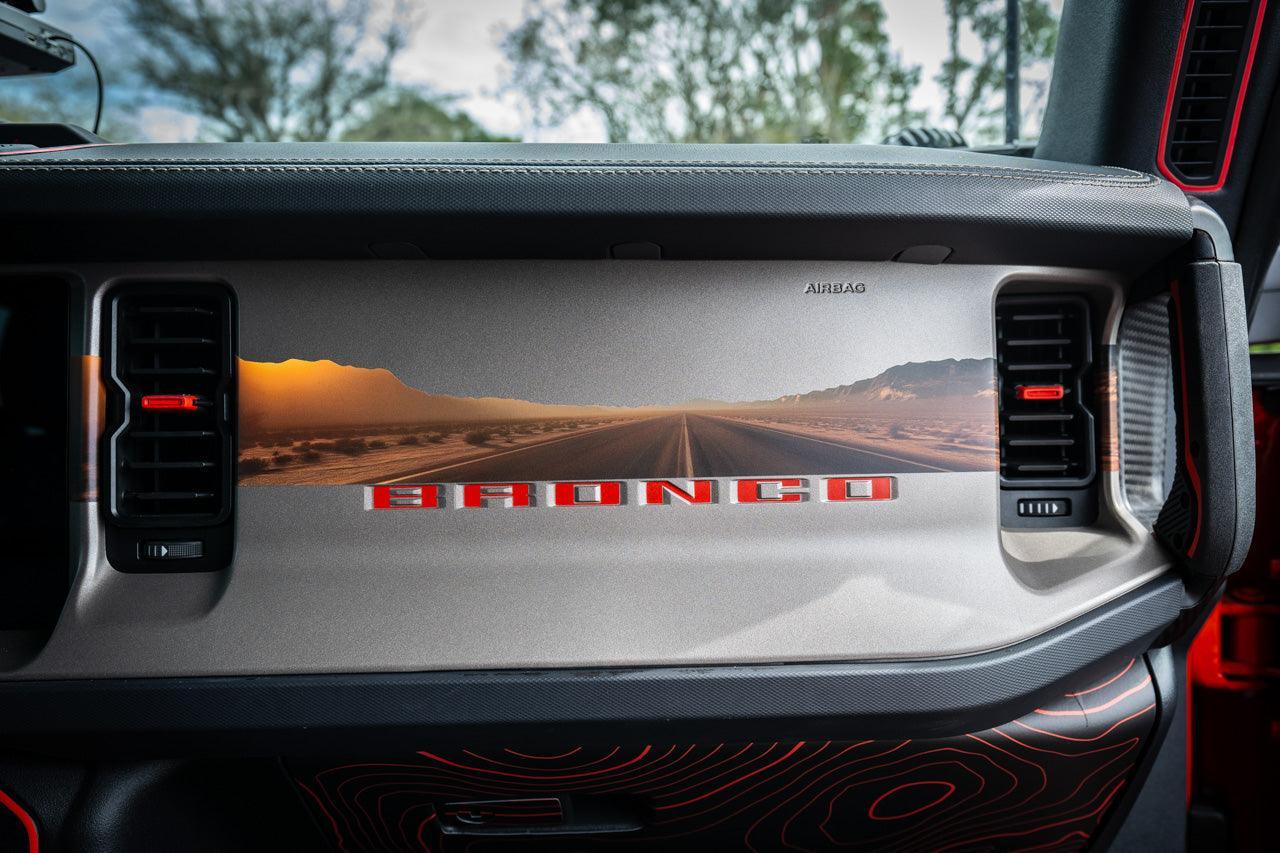 Infinity Landscape 3 Piece Dash Kit (Printed Series) - 2021+ Bronco StickerFab