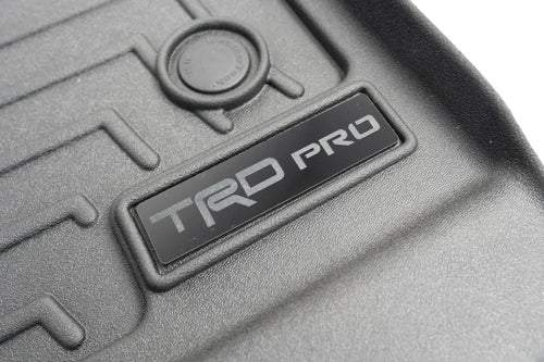 "TRD Pro" Weathertech Floor Mat Logo (Etched) - Universal StickerFab