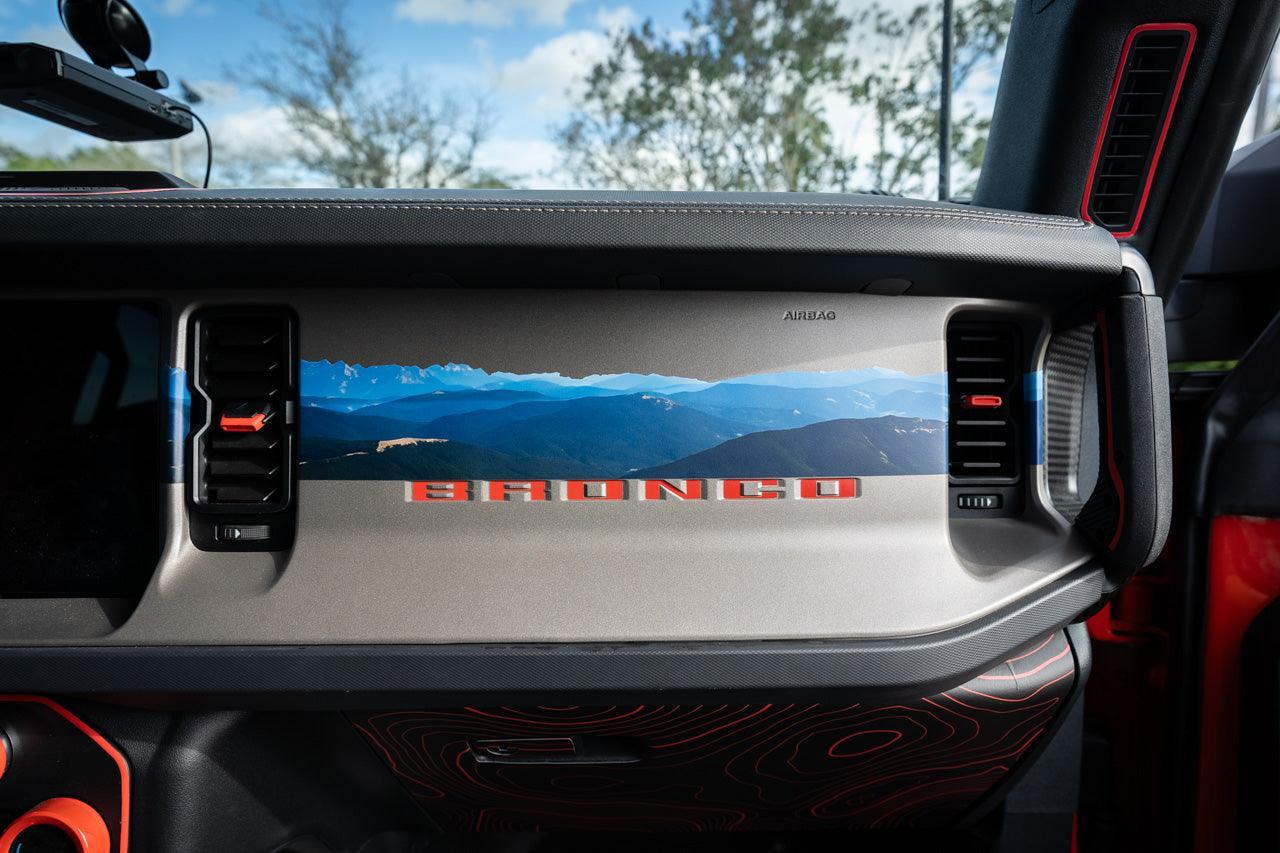 Infinity Landscape 3 Piece Dash Kit (Printed Series) - 2021+ Bronco StickerFab