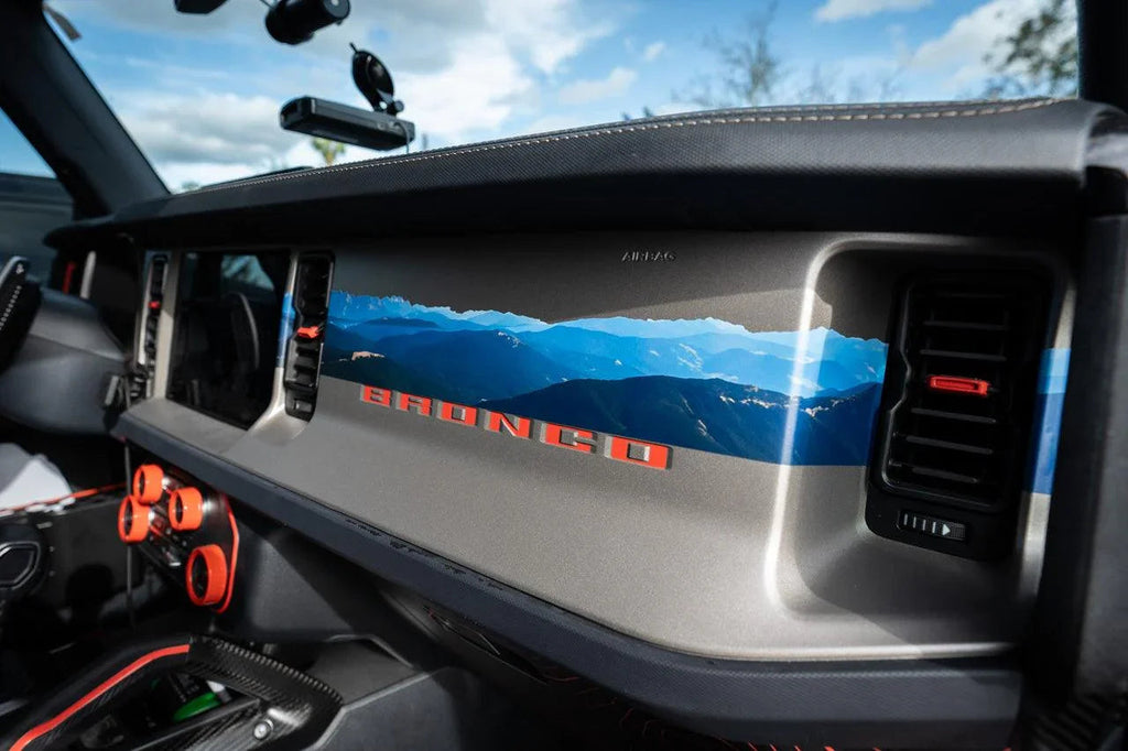 Infinity Landscape 3 Piece Dash Kit (Printed Series) - 2021+ Bronco StickerFab