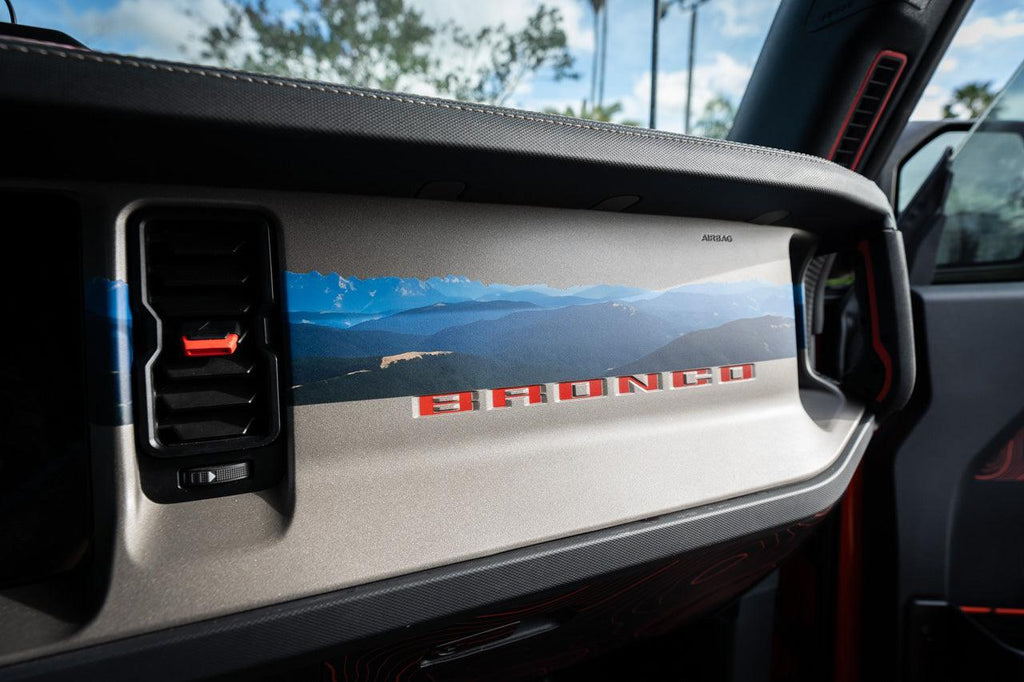 Infinity Landscape 3 Piece Dash Kit (Printed Series) - 2021+ Bronco StickerFab