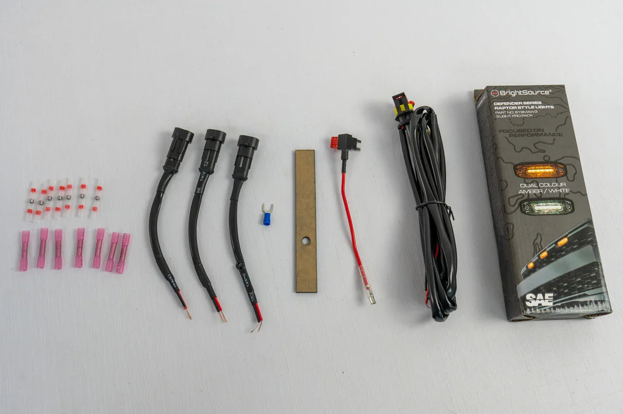 Grille LED Kit (Amber / White) - 2024+ Land Cruiser StickerFab