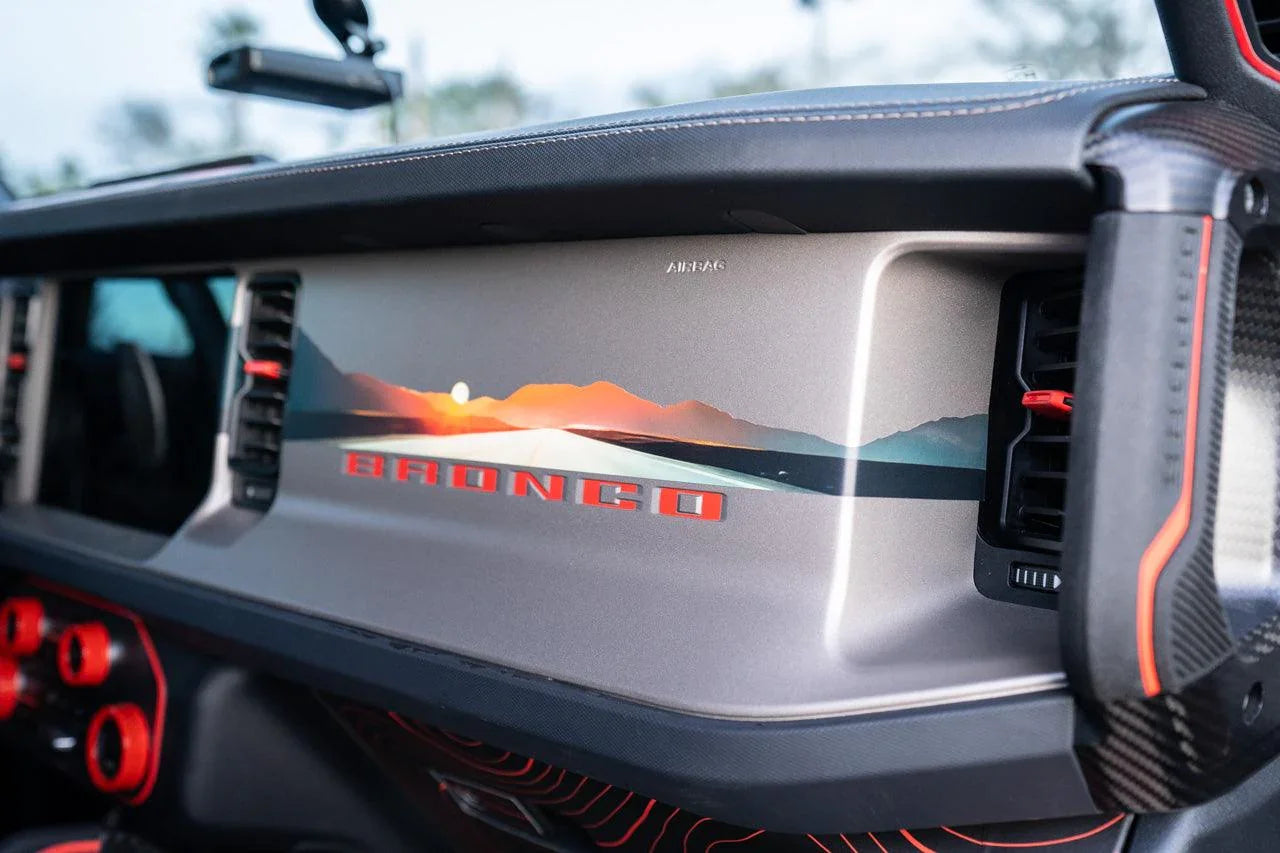 Infinity Landscape 3 Piece Dash Kit (Printed Series) - 2021+ Bronco StickerFab