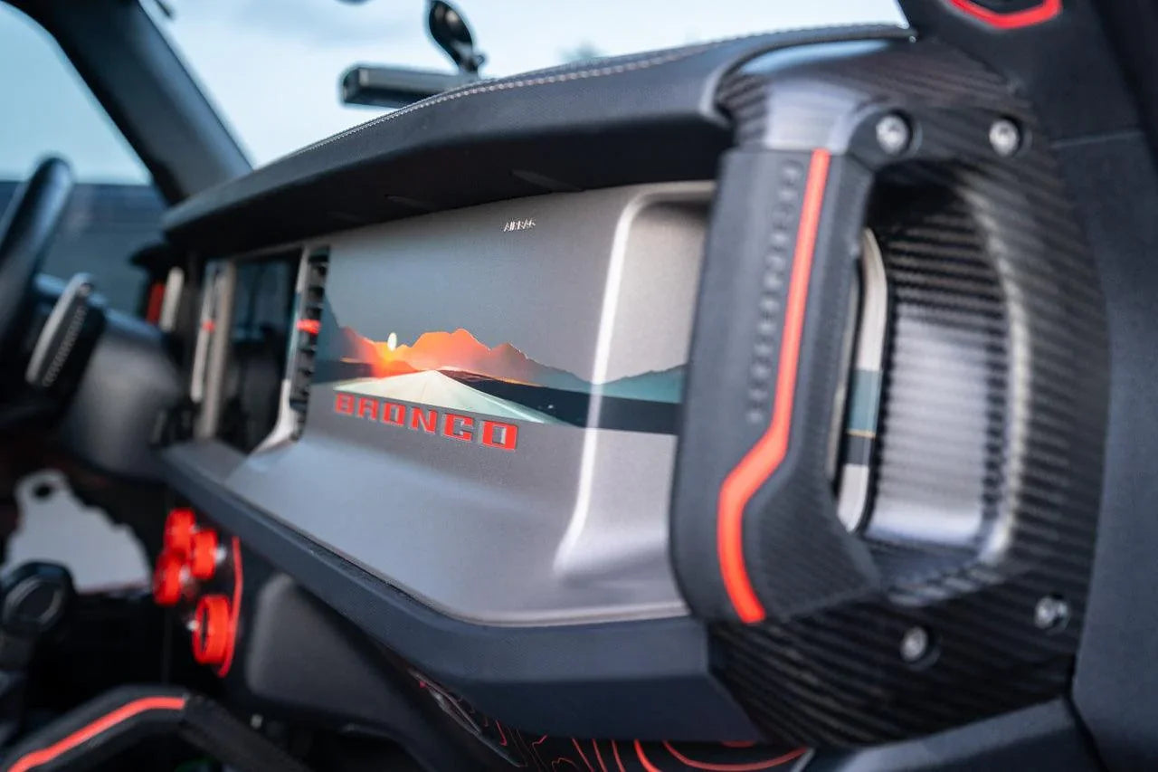 Infinity Landscape 3 Piece Dash Kit (Printed Series) - 2021+ Bronco StickerFab