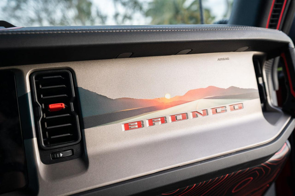 Infinity Landscape 3 Piece Dash Kit (Printed Series) - 2021+ Bronco StickerFab
