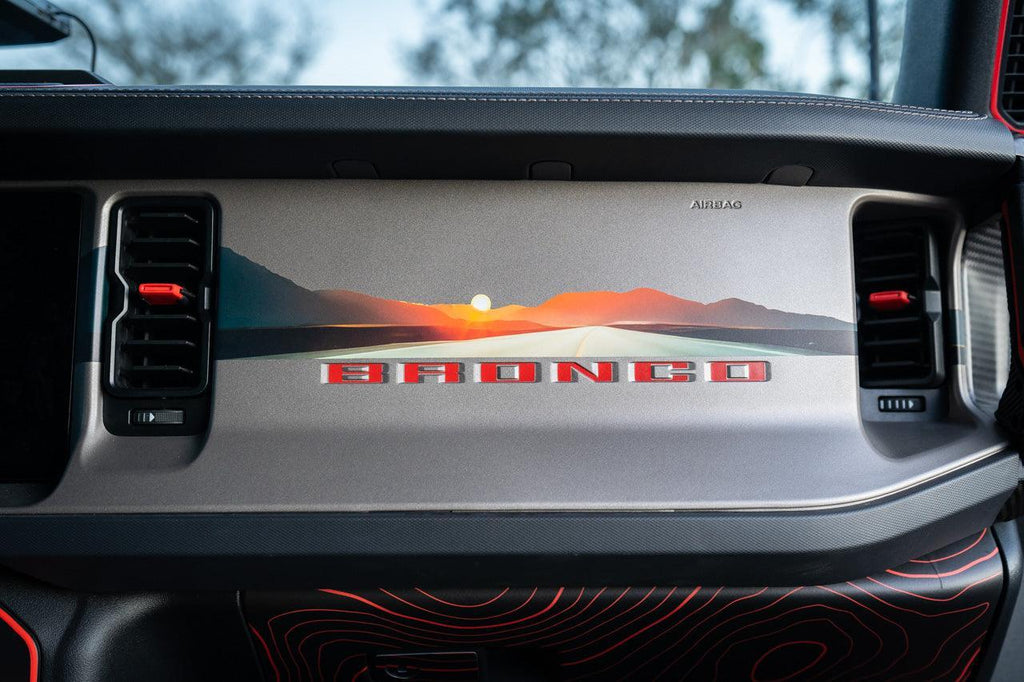 Infinity Landscape 3 Piece Dash Kit (Printed Series) - 2021+ Bronco StickerFab