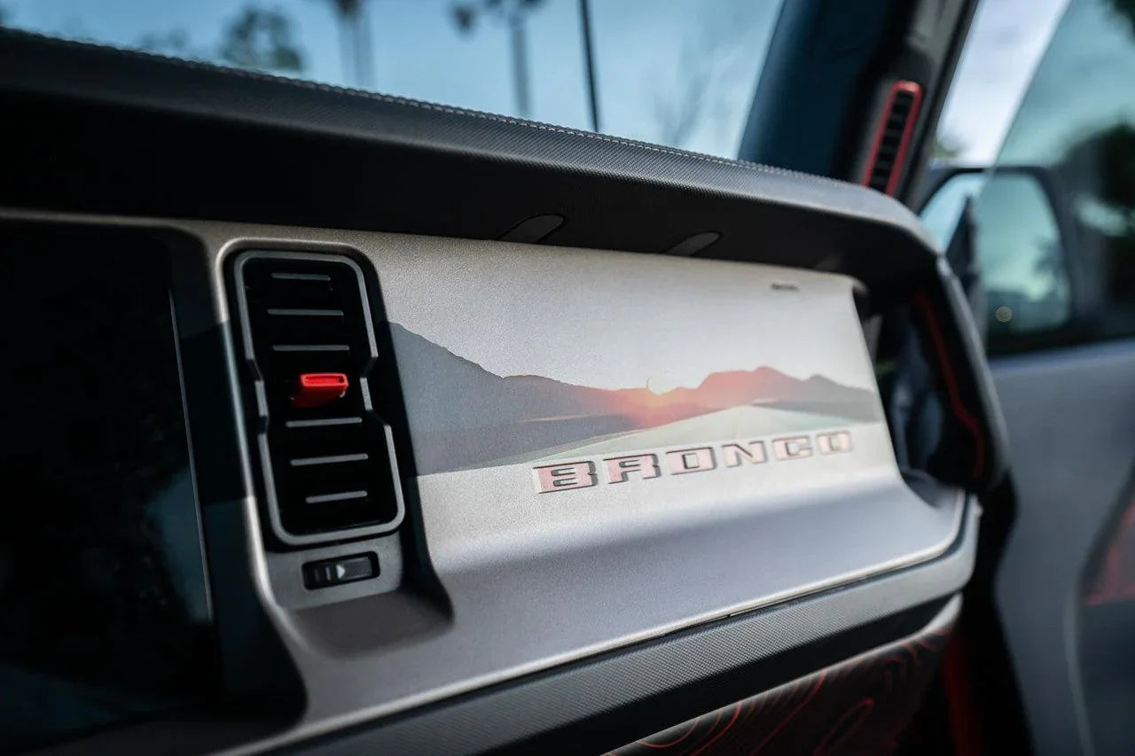 Infinity Landscape 3 Piece Dash Kit (Printed Series) - 2021+ Bronco StickerFab