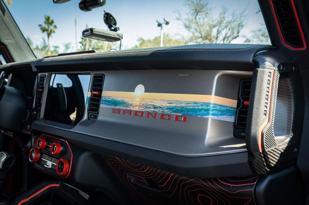Infinity Landscape 3 Piece Dash Kit (Printed Series) - 2021+ Bronco StickerFab