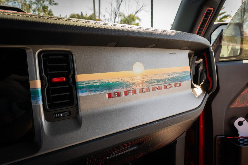 Infinity Landscape 3 Piece Dash Kit (Printed Series) - 2021+ Bronco StickerFab