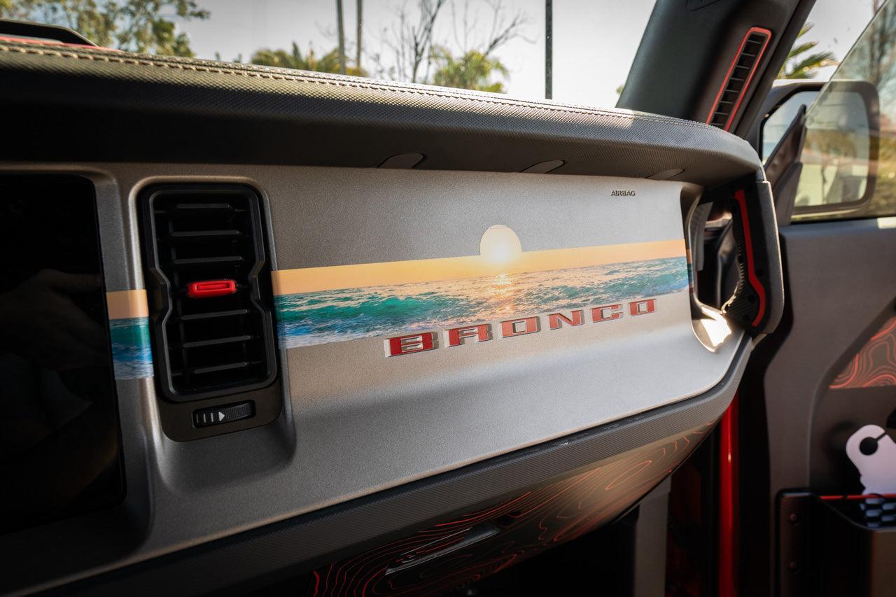 Infinity Landscape 3 Piece Dash Kit (Printed Series) - 2021+ Bronco StickerFab