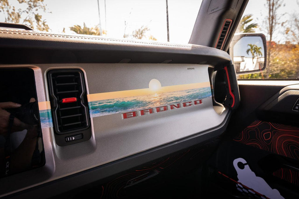 Infinity Landscape 3 Piece Dash Kit (Printed Series) - 2021+ Bronco StickerFab
