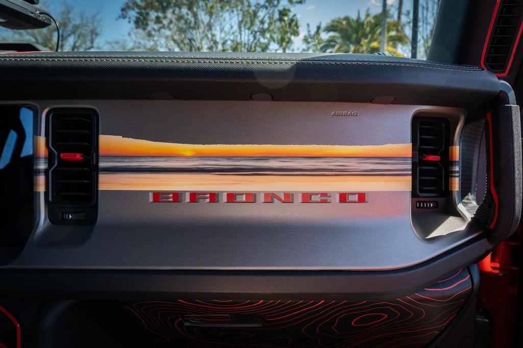 Infinity Landscape 3 Piece Dash Kit (Printed Series) - 2021+ Bronco StickerFab