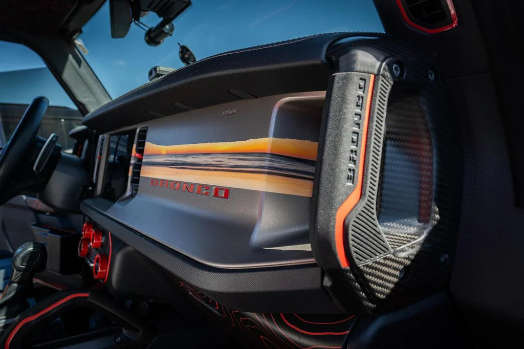 Infinity Landscape 3 Piece Dash Kit (Printed Series) - 2021+ Bronco StickerFab