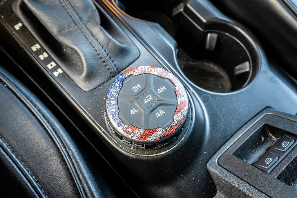 Freedom Series GOAT Mode Dial Ring Overlay - 2021+ Bronco StickerFab