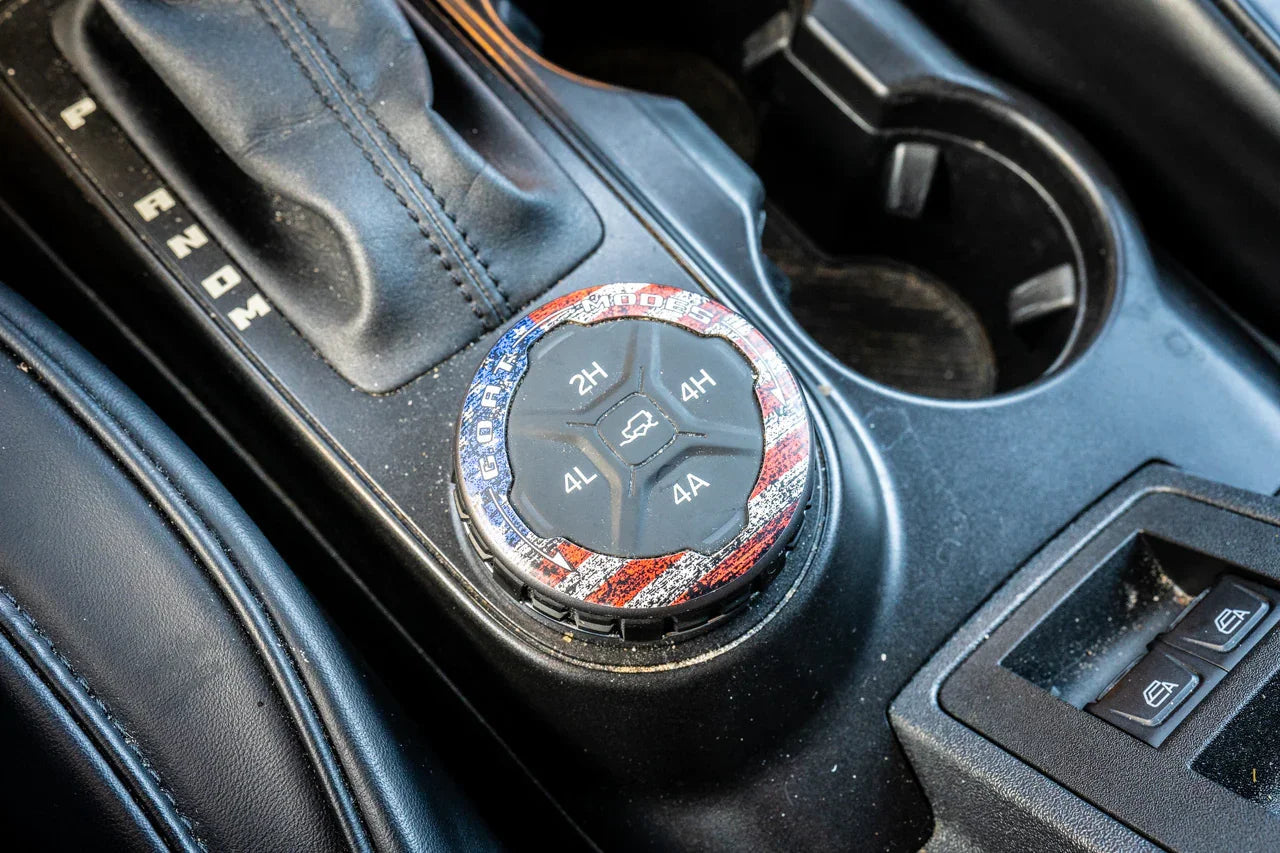 Freedom Series GOAT Mode Dial Ring Overlay - 2021+ Bronco StickerFab