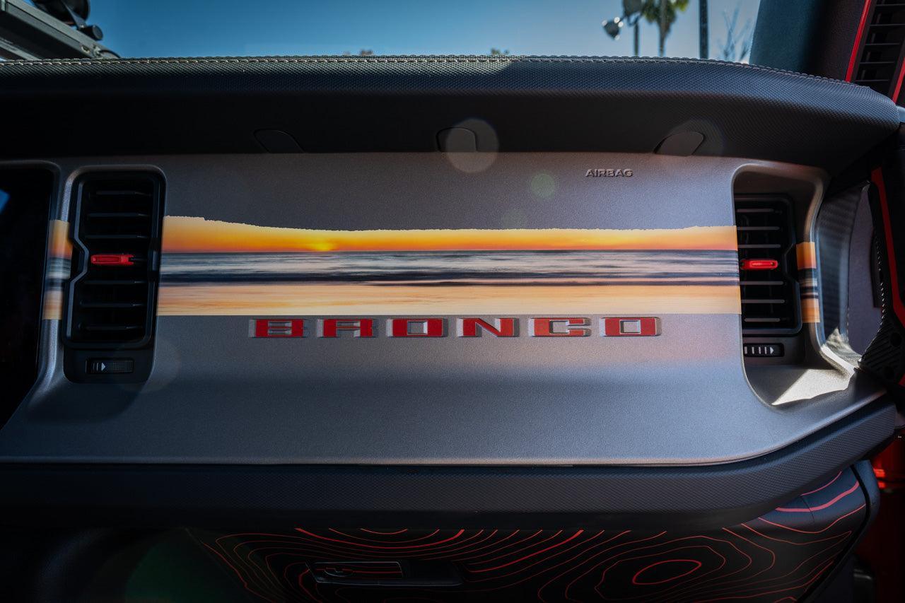 Infinity Landscape 3 Piece Dash Kit (Printed Series) - 2021+ Bronco StickerFab
