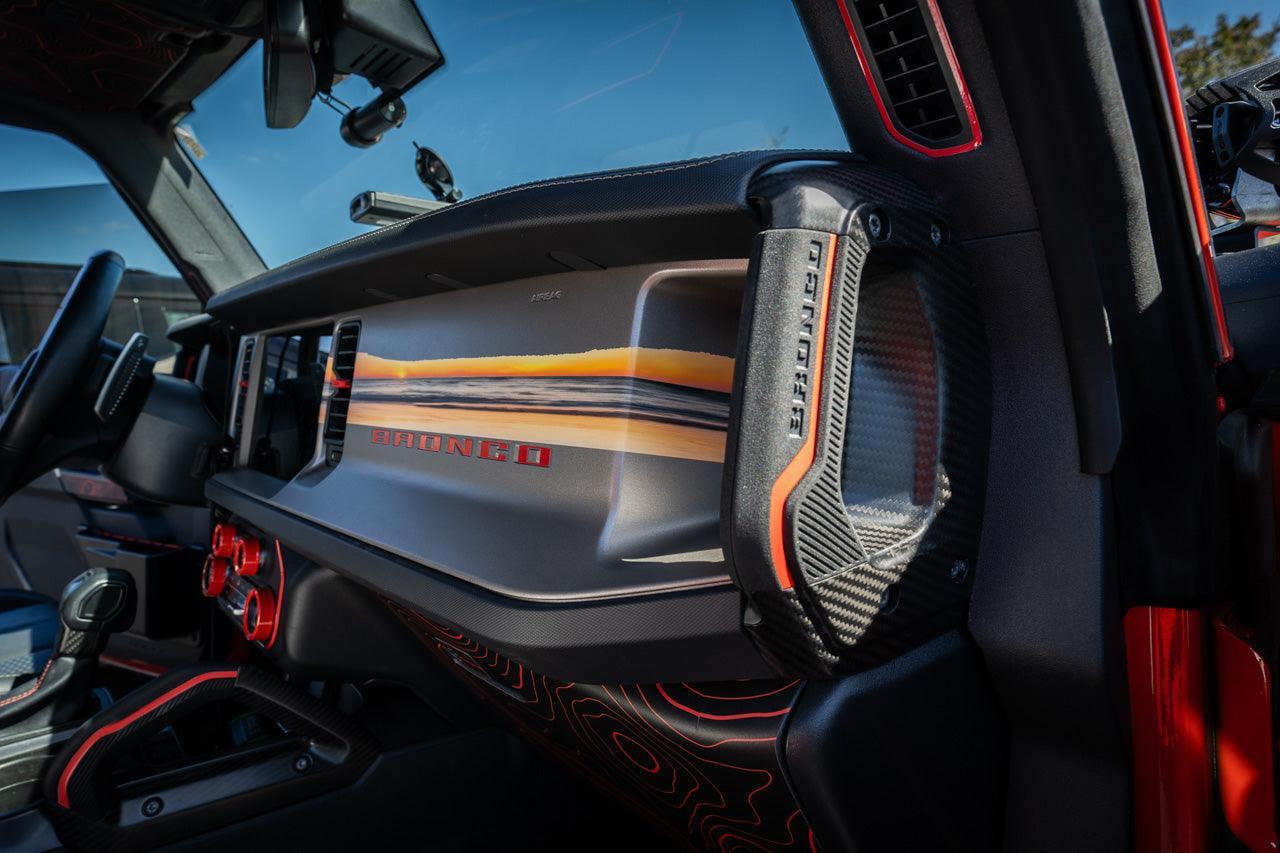 Infinity Landscape 3 Piece Dash Kit (Printed Series) - 2021+ Bronco StickerFab