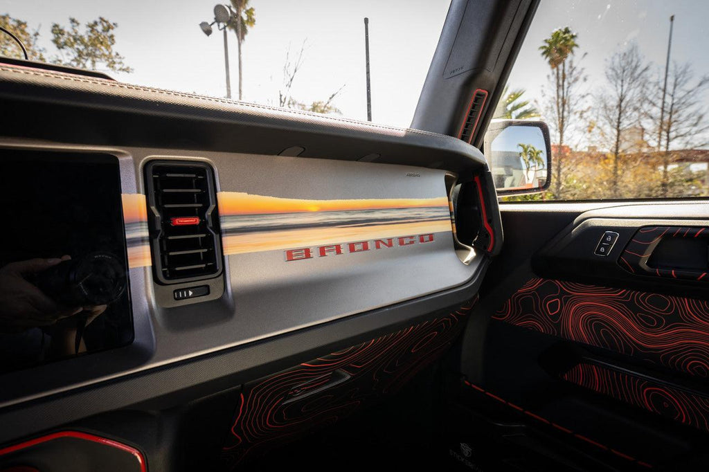 Infinity Landscape 3 Piece Dash Kit (Printed Series) - 2021+ Bronco StickerFab