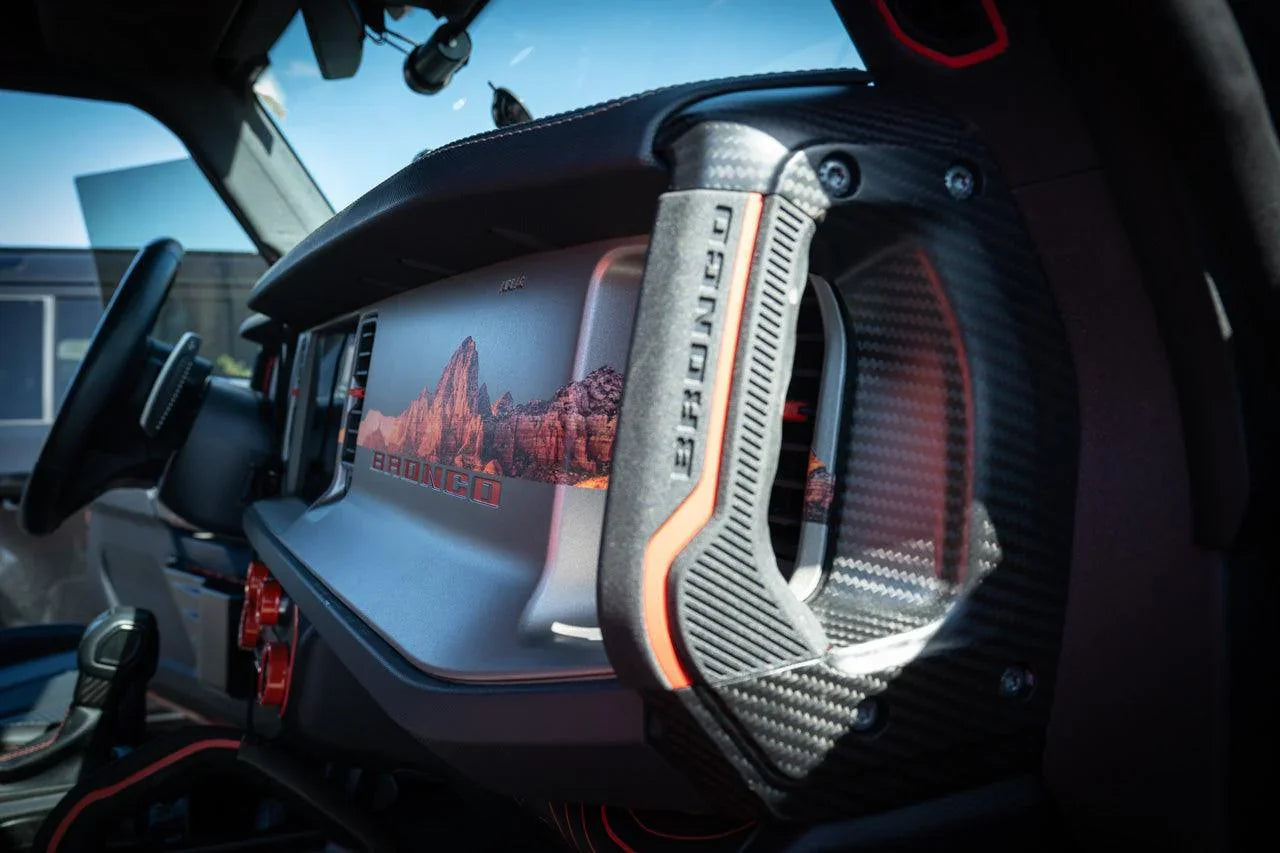 Infinity Landscape 3 Piece Dash Kit (Printed Series) - 2021+ Bronco StickerFab